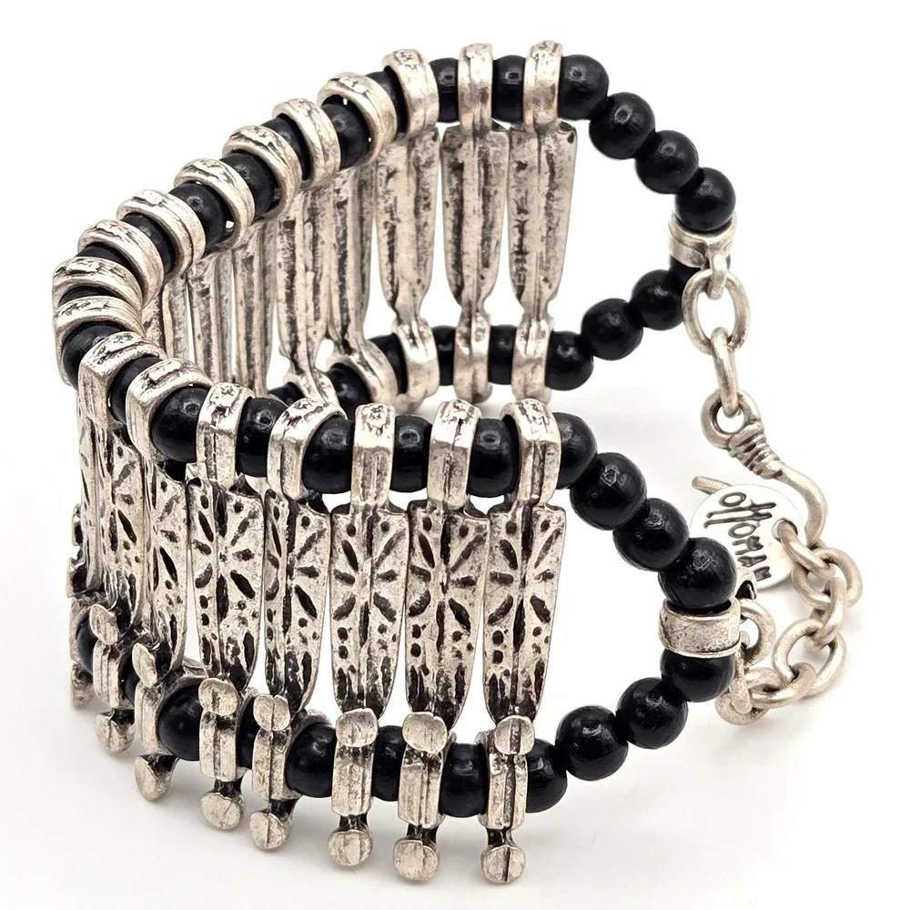 Ottoman silver tone
